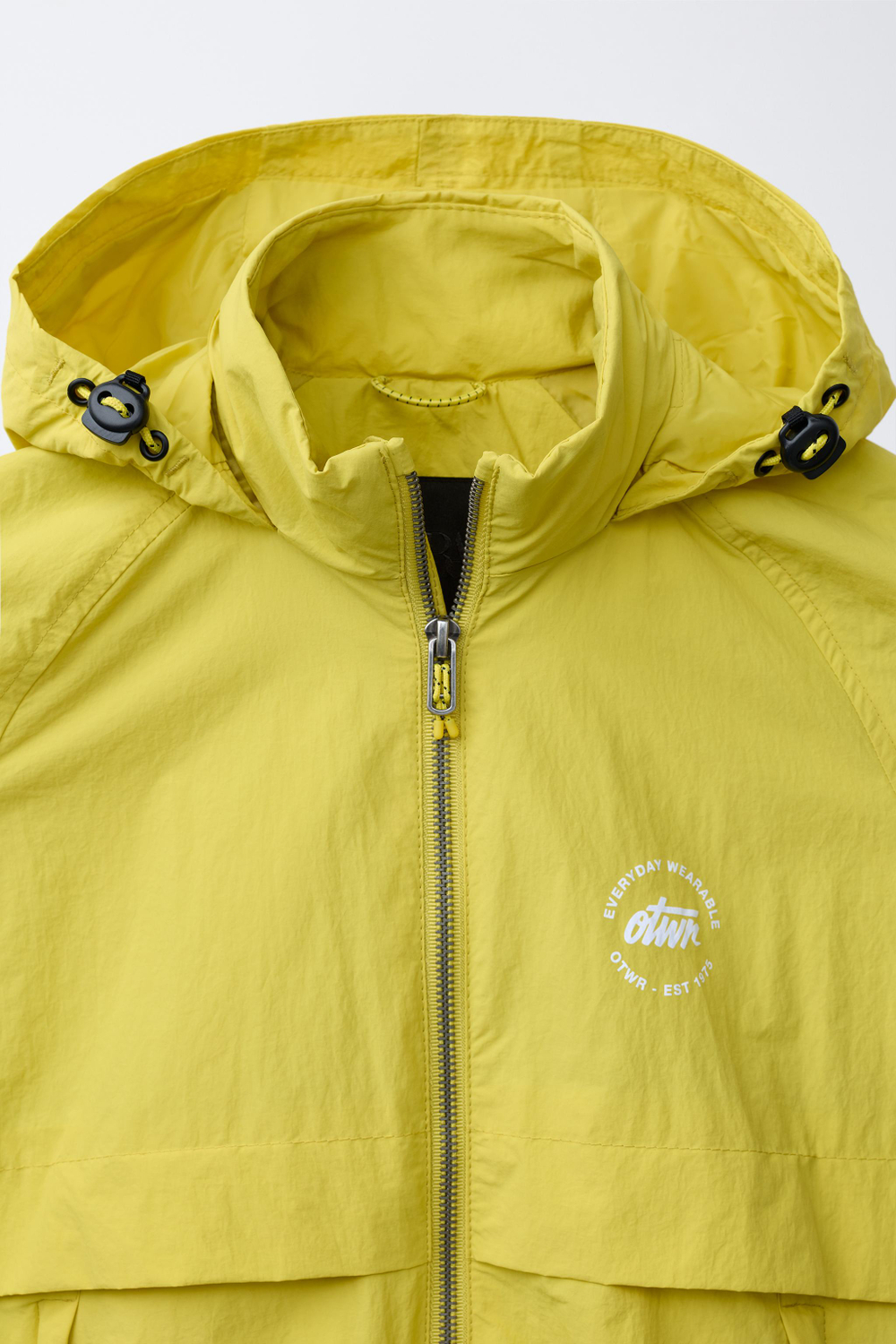 ZARA ЛЕГКАЯ КУРТКА WATER REPELLENT, ЛАЙМОВЫЙ