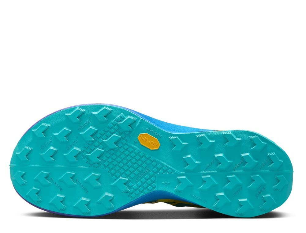 Кроссовки для бега мужские Nike Zoomx Ultrafly Trail M Сине-Желтые