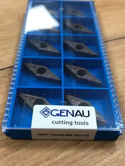 Пластина GENAU, VBMT160404-MM GS1125 10шт.