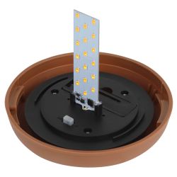 Светильник уличный ЭРА ERASF22-35 на солнечной батарее садовый Факел бамбук | Садовые декоративные светильники