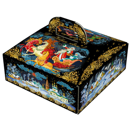 Шкатулка Зимние гулянья