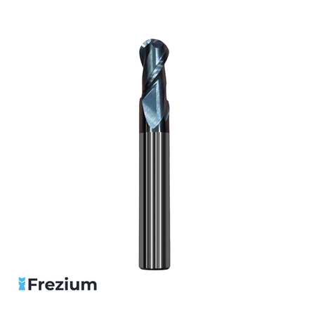 Сферическая твердосплавная фреза по металлу "O.G.Germany" (10x10x20x75 Z2 R5)