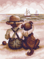 "Всегда вместе"-1336/1 канва с рисунком