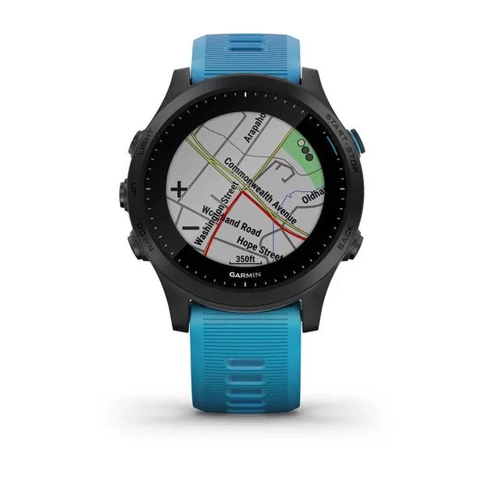 Смарт-часы Garmin Forerunner 945, синий, комплект HRM, 010-02063-11
