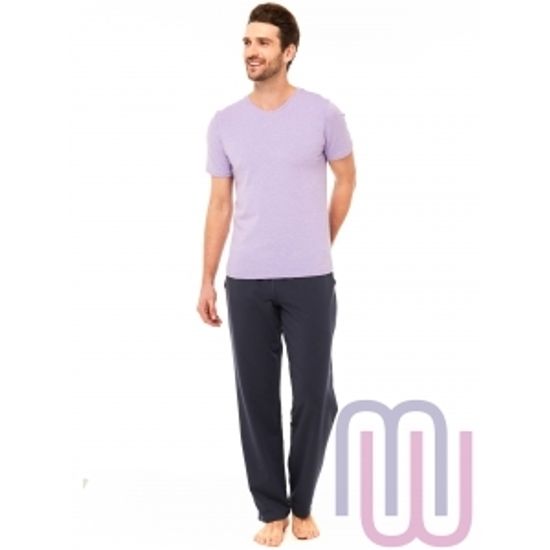 Футболка мужская MK001-3 светло-сиреневая