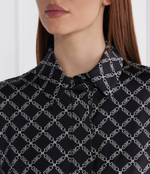 Сатиновая рубашка EMPIRE Michael Kors - черный(MS440MBE74)