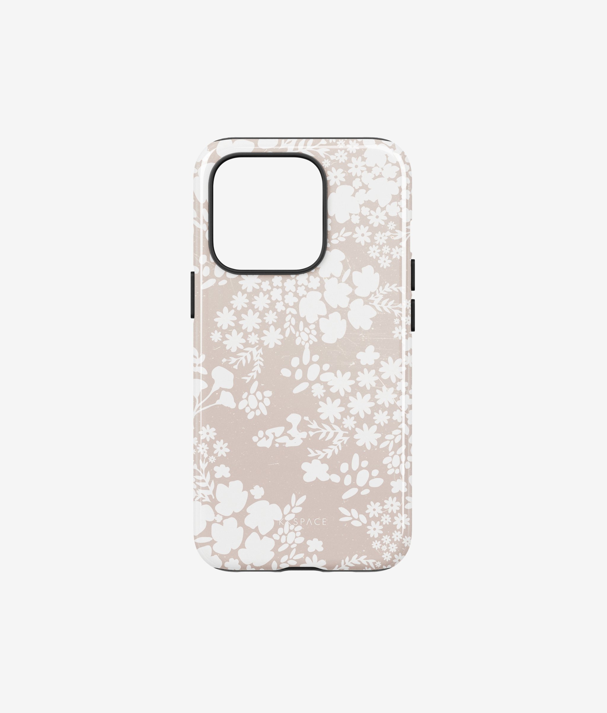Чехол FLORAL CREAM для iPhone