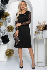 Платье Фурия (черное) П11654 LT Collection
