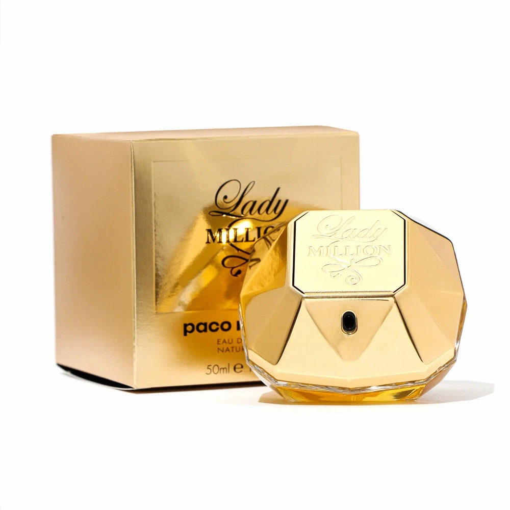 Paco Rabanne парфюмерная вода Lady Million, 50 мл, 242 г