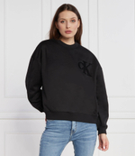 Худи CHENILLE CK CREWNECK CALVIN KLEIN JEANS - черный(J20J221729)