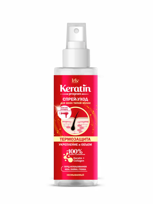 Спрей-уход для всех типов волос термозащита