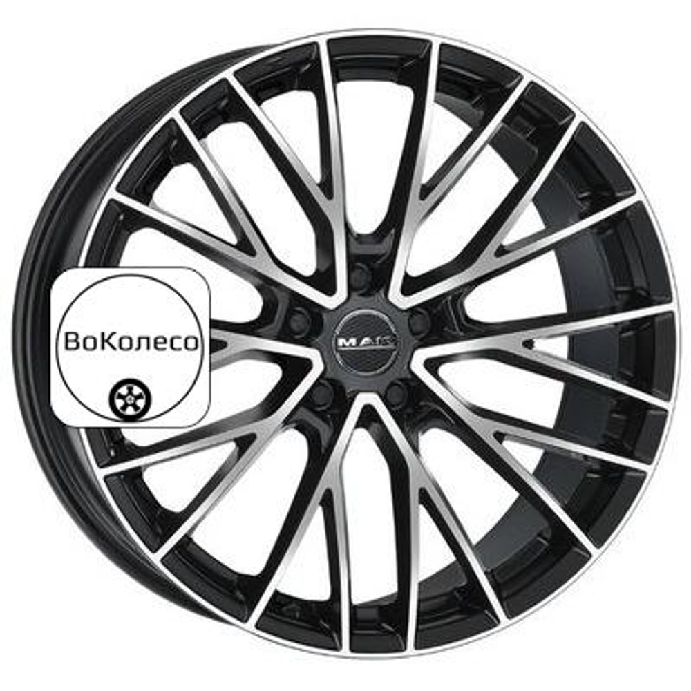 8,5x20/5x112 ET25 D66,45 Speciale Black mirror MAK