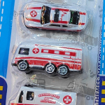 Набор машин 5шт «Скорая помощь» 29*12 см