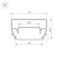 Профиль Arlight STRETCH-S-50-CEIL-CENTER-2000 040700
