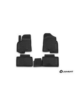 Коврики в салон для ZOTYE T600, 2016-, turbo Luxury, 4 шт. (полиуретан) ELEMENT10102210K