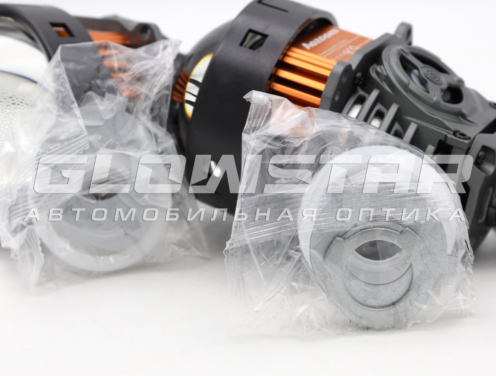 Билед модули Aozoom K9 2025 3.0 дюйма, 2 чипа, 5500K, 12V, 65W/73W, крепление 3R и съемное гаечное