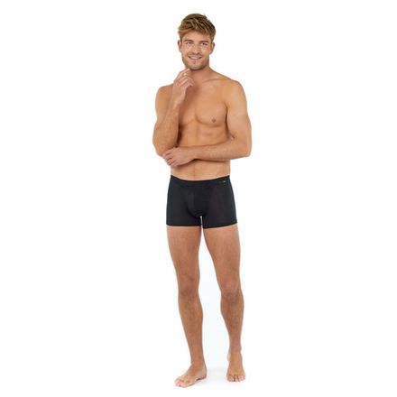 Мужские трусы боксеры черные HOM TENCEL SOFT Comfort Boxer Briefs HO1 402465_400004