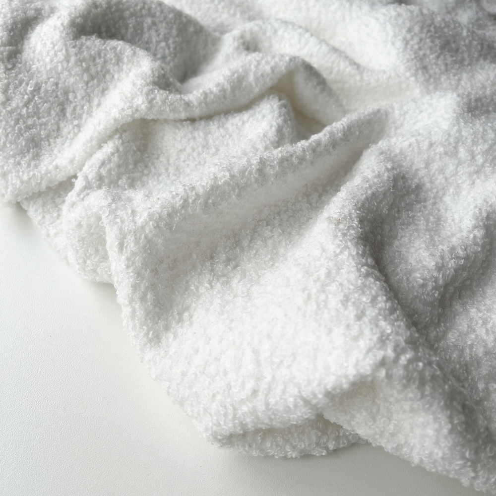 Трикотажный барашек/Букле Молочный