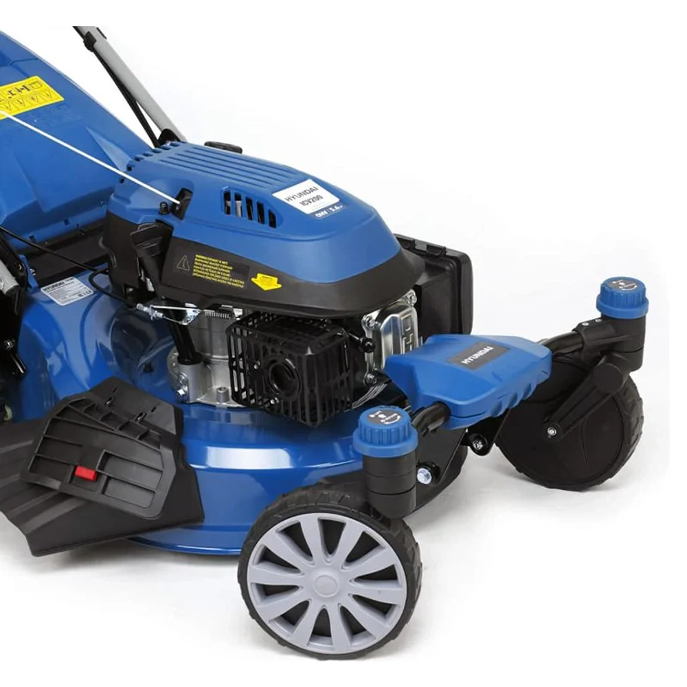 Бензиновая газонокосилка Hyundai L 5110RS самоходная: 5.6 л.с., нож 51 см, L 5110RS
