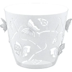 Горшок для цветов Butterflies со вставкой с дренажными отверстиями для орхидей 1,4 л кругл