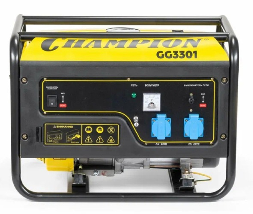 Генератор бензиновый CHAMPION GG3301