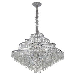 Citilux NAIAD CL315191 Люстра хрустальная подвесная Хром