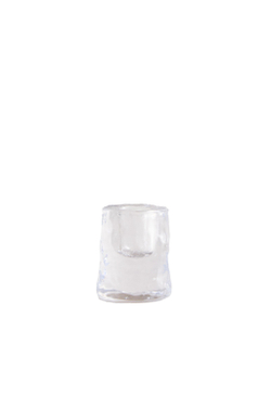 Zara Home Подсвечник из стекла, цвет прозрачный, 6 см