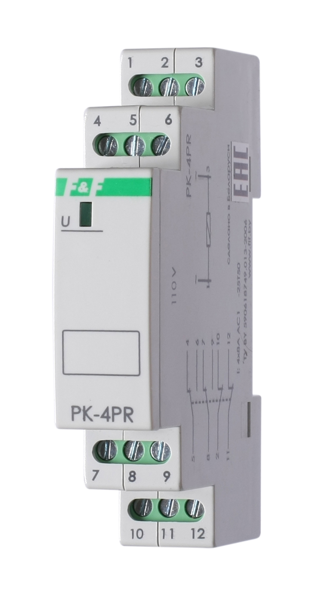 Реле электромагнитное PK-4PR-110