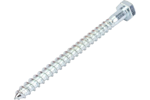 БОЛТ САНТЕХНИЧЕСКИЙ СТРОЙБАТ ОЦИНКОВАННЫЙ DIN 571 8Х100 20ШТ