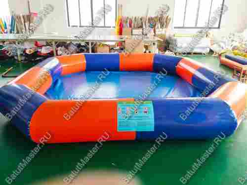 Квадратный надувной бассейн «Зебра», 4*4*0,5 м