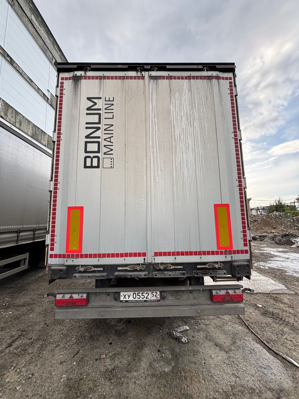 BONUM 9142* Полуприцеп шторный 914296-04 (длина 13,62 м.)