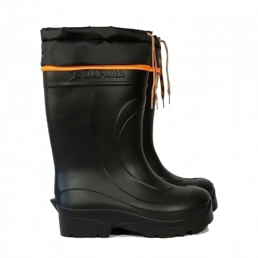 Сапоги мужские из ЭВА с надставкой и утеплителем -60С (черный, 43-44) Д333-НУ «Мороз» высота 42см