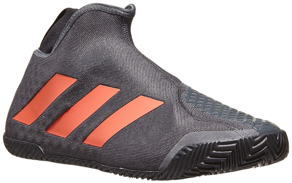Мужские кроссовки теннисные Adidas Stycon M - grey six/true orange/core black