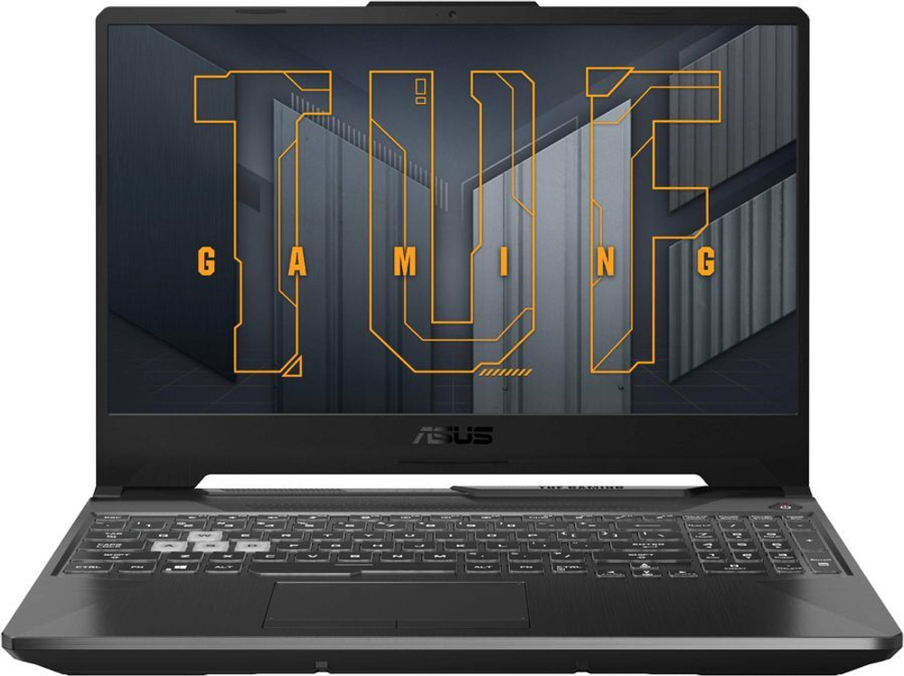 Ноутбук 15,6" ASUS TUF Gaming F15 FX506HEB-HN155W, 90NR0703-M06680, серый