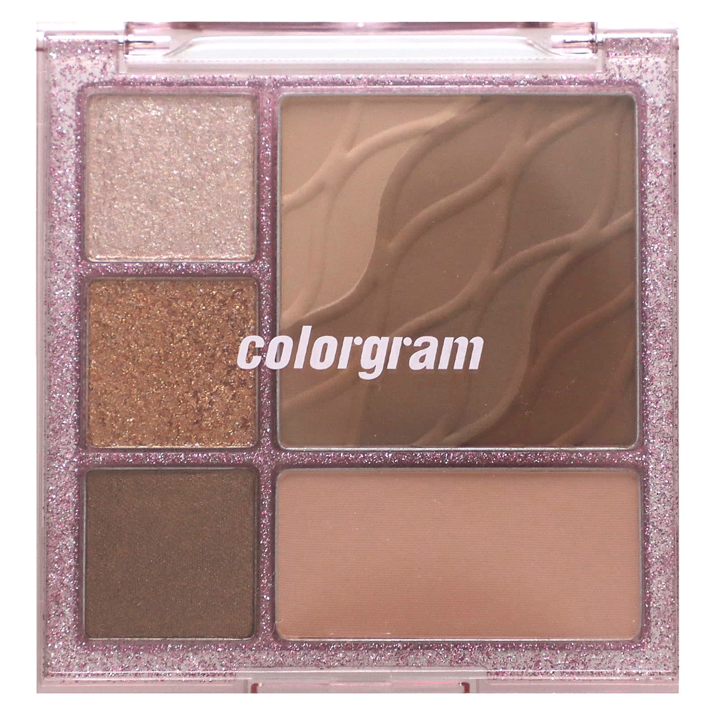 Colorgram, Multi Cube Palette, 01 Basic Cube, 8,5 г (0,29 унции)