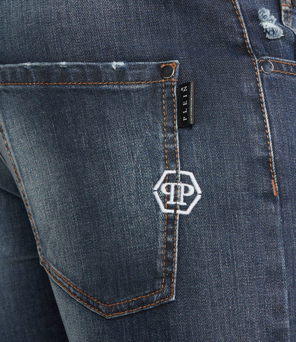 Джинсы Philipp Plein - темно-синий(MDT3560 PDE004N)