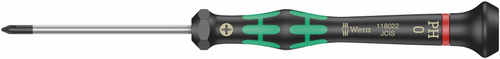 Крестовая отвёртка для электронщиков PH0х60 мм Wera 05118022001