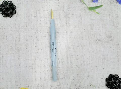 Набор для ковровой техники, пробивная игла для вышивки (игла 4,8 мм, нитковдеватель)