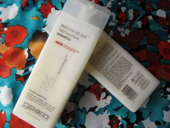 Şampun \ Шампунь \ Shampoo Giovanni, Smooth As Silk, Deep Moisture, For Damaged Hair (250 ml)