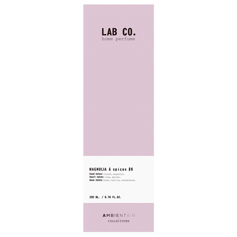 Диффузор ароматический lab co, Магнолия и специи, 200 мл