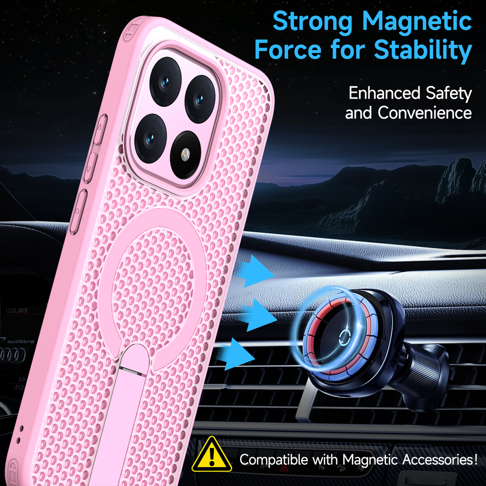 Прозрачный чехол Mesh Pro Magnetic Case для Xiaomi 15T