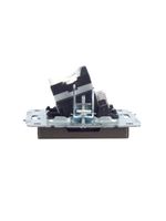 BRITE Розетка двойная RJ11+RJ45 кат.5E РК/Т12-БрТБ темная бронза IEK