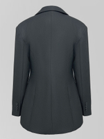 Пиджак ASKins 344 приталенный однотонный с карманами по бокам