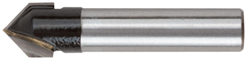 Фреза пазовая V-образная, DxHxL = 10 х 10 х 42 мм 36652