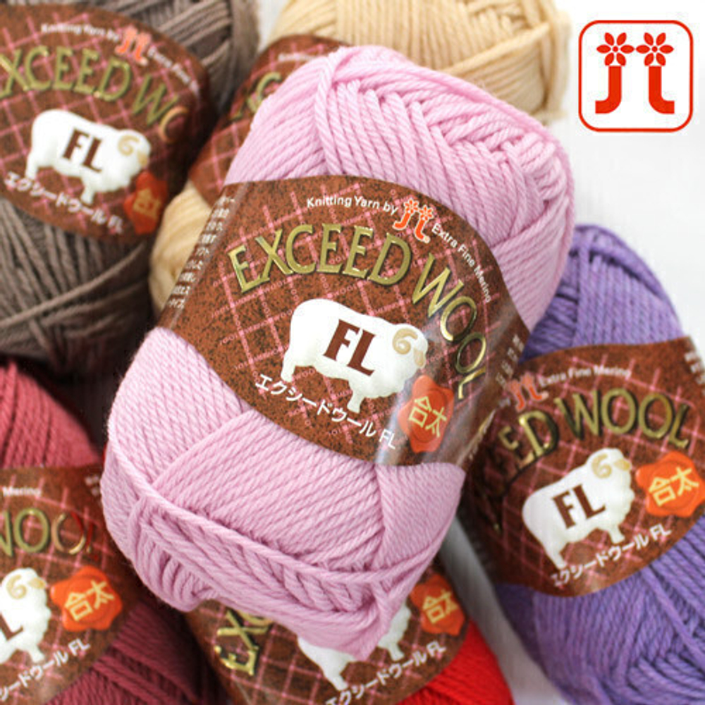 Exceed Wool FL, цвет 730 черный