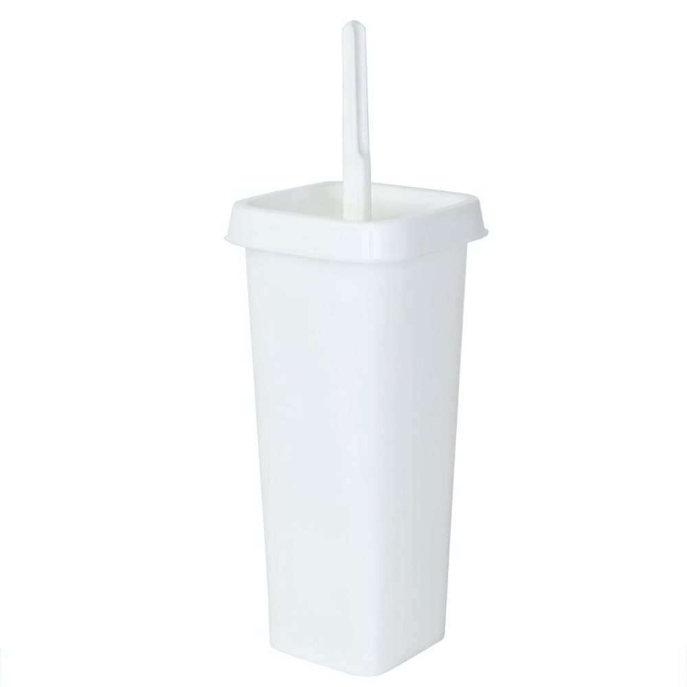 Комплект WC закрытый (ершик + подставка) Step белый