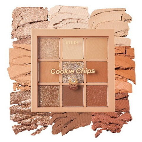 Палетка теней для век Etude Play Color Eyes #Cookie Chips, 0.8г X 9цв