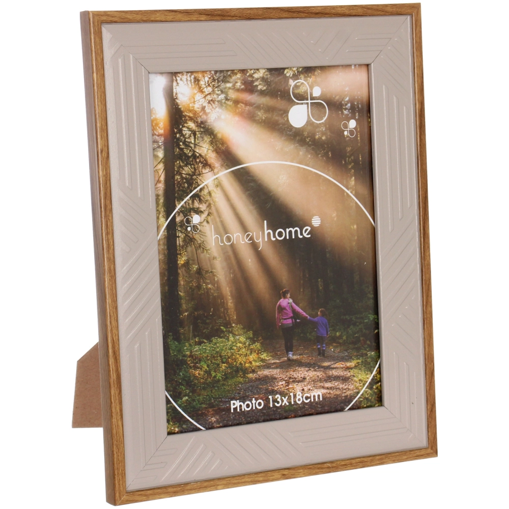 Фоторамка 13*18см «Амстердам» темно-серый, пластик