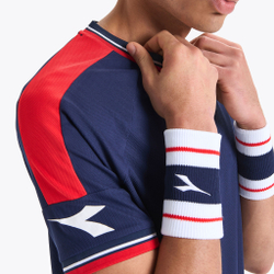 Мужское теннисное поло Diadora Icon T-Shirt Men - Blue, Multicoloured