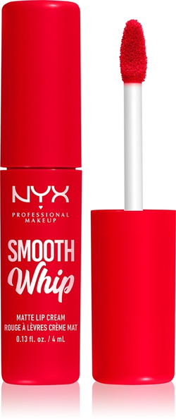NYX Professional Makeup Smooth Whip Matte Lip Cream - Бархатистая разглаживающая помада, 4 ml